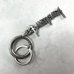 BALENCIAGA Typo Metal Key ring silverのサムネイル