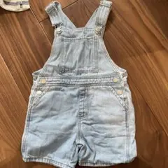 ザラキッズ　デニムサロペット