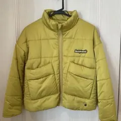 by LOVE IT　中綿キルティングコート　ライムグリーン　150