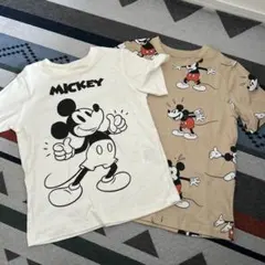 H&M ディズニーTシャツ2枚120サイズ新品
