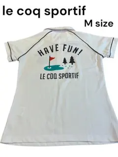 ♡le coq sportif♡半袖レディースポロシャツ　サイズM