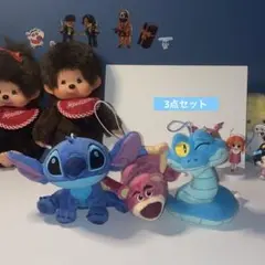 ディズニー ぬいぐるみ マスコット 3点セット