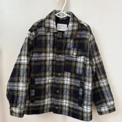 ZARA チェック柄ジャケット 8-9歳　130cm