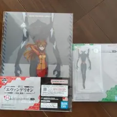 エヴァンゲリオン　アスカ　クリアファイル　スタンド