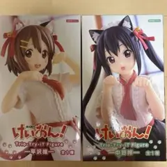 けいおん フィギュア 平沢唯 中野梓 Trio-Try-iT Figure