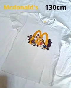 5️⃣1850円 McDonald's Tシャツ 130cm