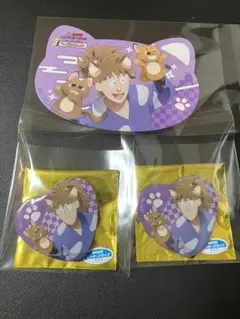 忍たま乱太郎　ナンジャタウン　ハート缶バッジ　特典　鉢屋三郎　不破雷蔵