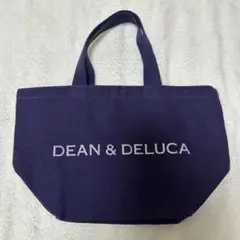 ‪☆美品‪☆ DEAN & DELUCA 紫　チャリティトートバッグ　ラメロゴ