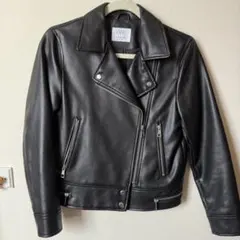 ZARA キッズ　ライダース フェイクレザー 150