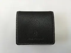 M ハッシュパピー【 新品未使用 】BＯＸ 小銭入れ 本革 ボックス小銭入れ 黒