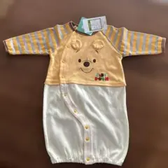 ぷーさん 50 60 長袖コンビドレス 新品未使用