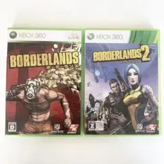 ボーダーランズ1 ボーダーランズ2, 2枚セットXBOX360