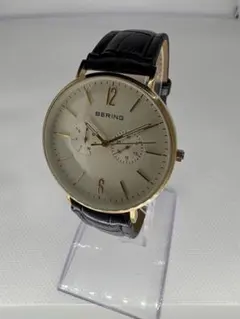 ベーリング]14240-569・Eゴールド×グリーンフェイスR8/8月電池交換 