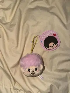 モンチッチ フェイスマスコット ピンク