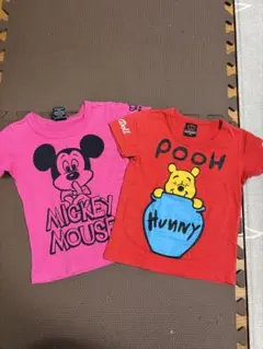 BABYDOLL ディズニー Tシャツ 2枚セット 100cm