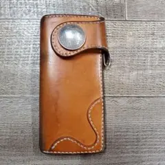 ブコ長財布 コードバンジッパーポケット付き - メルカリ