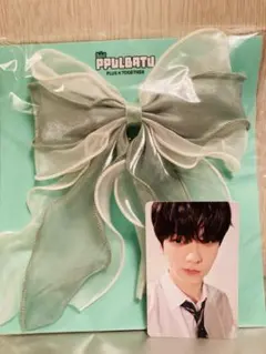 【新品未使用】TXT プルバトゥ ヨンモン HAIR TIE ヘアタイ トレカ付