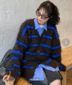 カーディガン　ボーダー　ciaopanic typy