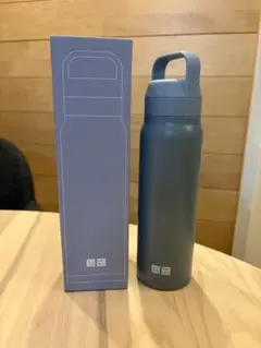 UNIQLO感謝祭 炭酸対応ステンレスボトル ブルー 450ml