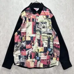 Mr. Remake Man ビンテージカレンダー パッチワーク リメイクシャツ 