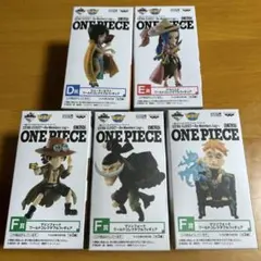 一番くじ　フィギュアセレクション　ワンピース ワーコレ5体セット