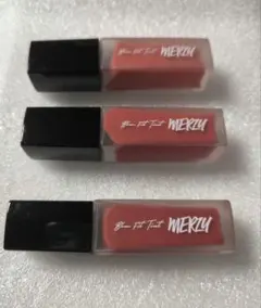 【新品未使用】MERZY Blur Fit Tint 3本セットのサムネイル