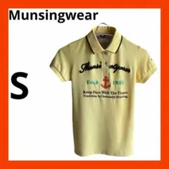 Munsingwear マンシング ゴルフレディースポロシャツ S イエロー