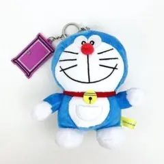 ドラえもん　刺繍チャーム付きマスコットキーリング （ノーマル）ぬいぐるみ