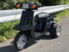 HONDA ジャイロx ブラックメタリックカスタム　ミニカー　福岡