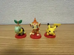 ポケモン　チョコエッグ　3体セット売り(ナエトル、ヒコザル、ピカチュウ)