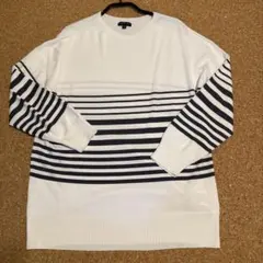 INDIVI 薄手ニット　プルオーバー　13号