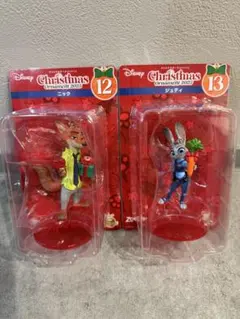 ディズニークリスマスオーナメントくじ2025 ニック&ジュディ