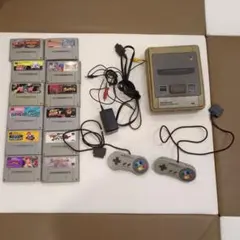 Nintendo Super Famicom 本体 + ゲームソフト10本