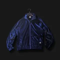 PRO CLUB ベロア トラック ジャケット　ネイビーのサムネイル
