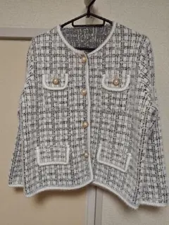 チェック柄ジャケット M-Lサイズ