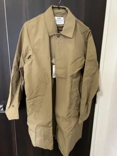 coen ベージュ ステンカラーコート Mサイズ