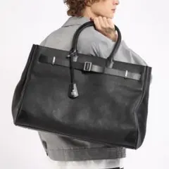 現行✨タケオキクチ トートバッグ メンズ TAKEO KIKUCHI ブラック