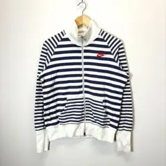 【唯一無二の総柄】NIKE トラックジャケット 希少デザイン ラグラン Lサイズ