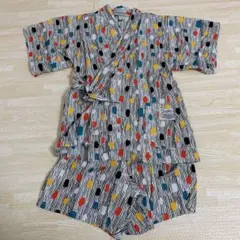 Ocean & Ground 甚平 110サイズ カラフルドット