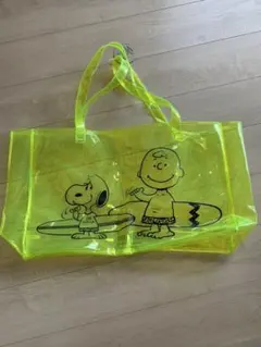 スヌーピー  限定　ビニールバッグ