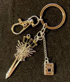 【レア】キングダムハーツ　χ（キー）ブレード　キーホルダー