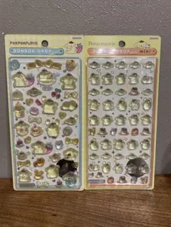 ポムポムプリン　ボンボンドロップシール　正規品