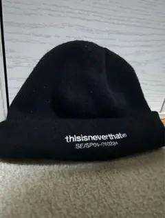 thisisneverthat ブラック ニット帽