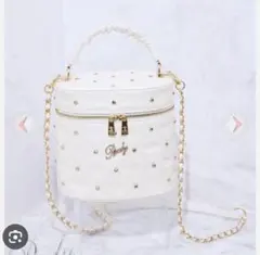 Rady キルティングラインストーンバニティバッグ