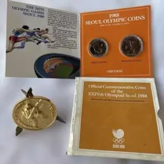 1988 ソウルオリンピック 記念硬貨 切手セット - メルカリ