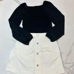 GAP カットソー ユニクロ キュロット 2点セット 130