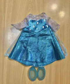 エルサ ドレス 靴セット　レミン&ソラン　メルちゃん アナ雪　アナと雪の女王