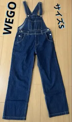 WEGO　レディースS オーバーオール　サロペット　デニム　パンツ　カジュアル