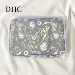 【新品・未開封】DHC オリジナル 大容量ポーチ 花柄 小物入れのサムネイル