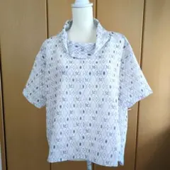 白絣で、オフタートルのチェニックを作成 - メルカリ